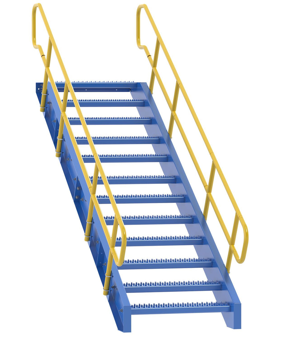 MODULAR STYLE STAI12 STEPS, TOP STEP 84"