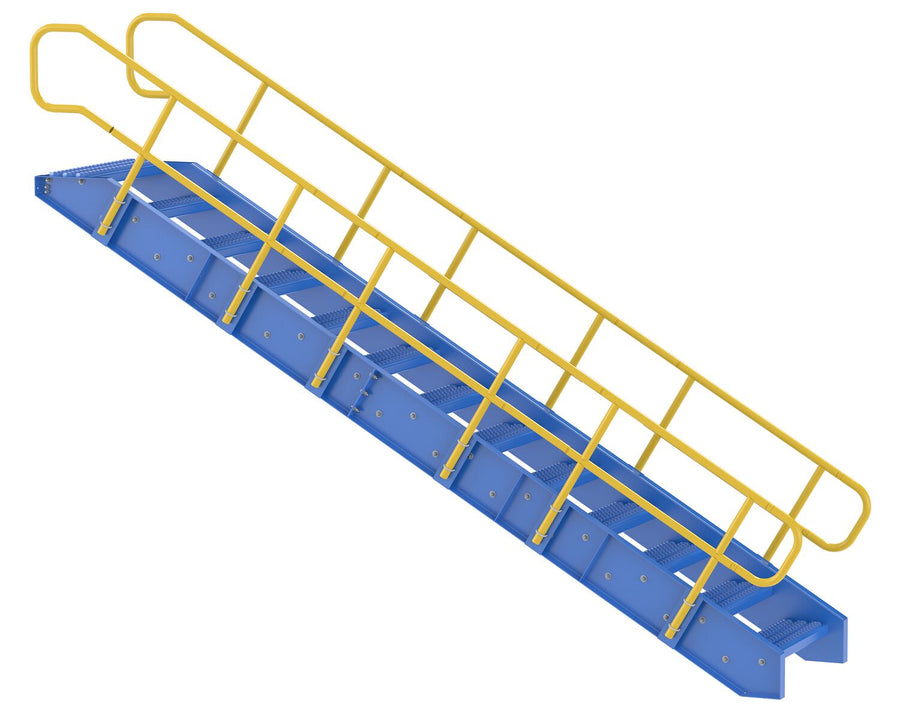 MODULAR STYLE STA 13 STEPS, TOP STEP 96"