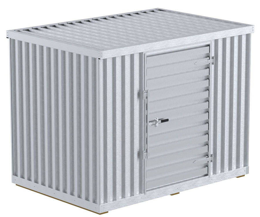 Galvanized Storage Building - Single