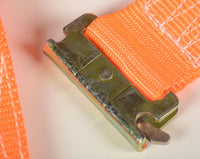 Thumbnail for Polyester Cam Cargo Strap with E-Clip 16 Ft. Working Length 1,200 Lb. Working Load Orange
