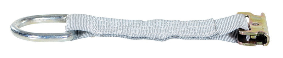 Cargo Strapping with E-Clip 6 In. Working Length 800 Lb. Working Load Gray