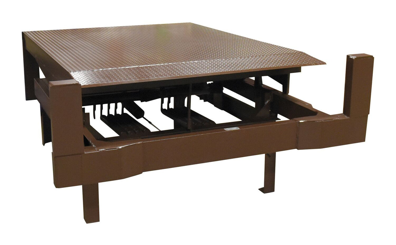 ACTUATED DOCKLEVELER W/ LEGS 131 X 88 - Model SU-1000-SCB