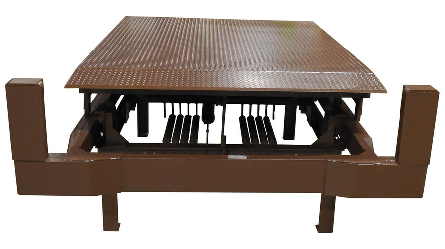 6' x 8'6" Recessed Truck Actuated Dockleveler w/ Legs