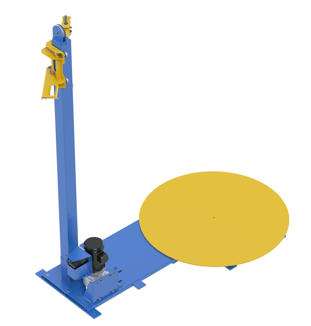 Semi-Automatic Stretch Wrap Machine w/ 48" Turntable