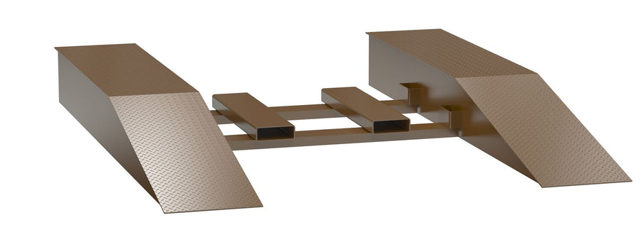 Steel Wheel Risers With Pick-Up Loop 108 X 18 X 12.25