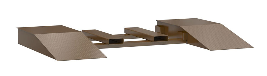 Steel Wheel Risers With Pick-Up Loop 60 X 24 X 8.25