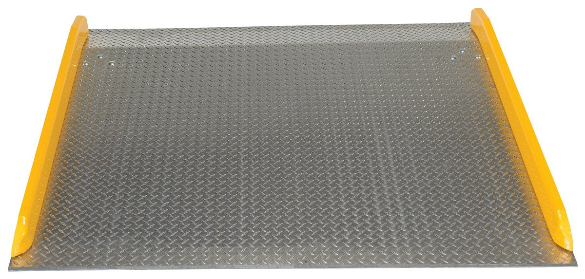 60" x 60" Aluminum Dockboard w/ Steel Curbs & 10,000-lbs Capacity