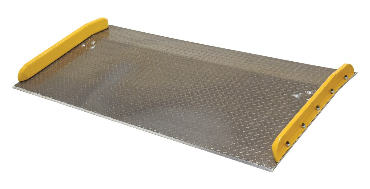 72" x 36" Aluminum Dockboard w/ Steel Curbs & 10,000-lbs Capacity