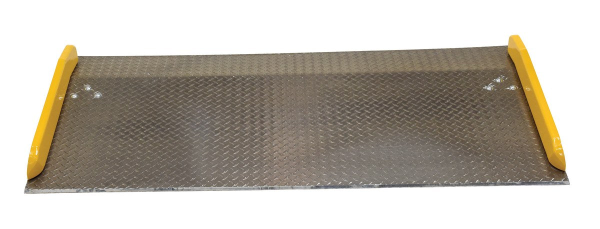 72" x 36" Aluminum Dockboard w/ Steel Curbs & 10,000-lbs Capacity