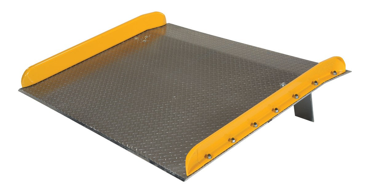 60" x 48" Aluminum Dockboard w/ Steel Curbs & 15,000-lbs Capacity