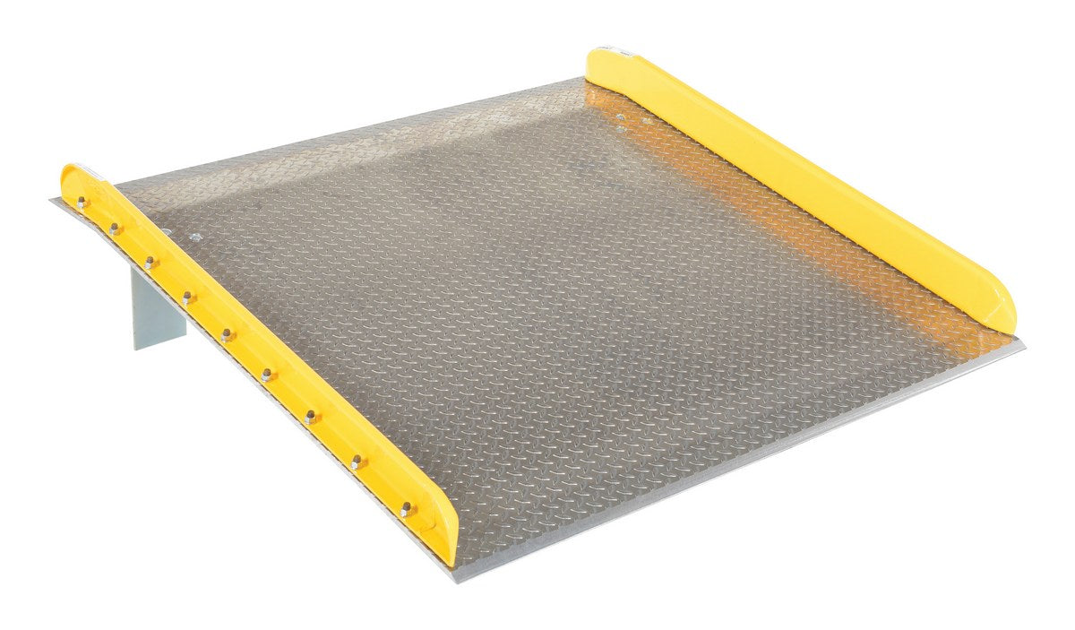 60" x 60" Aluminum Dockboard w/ Steel Curbs & 15,000-lbs Capacity