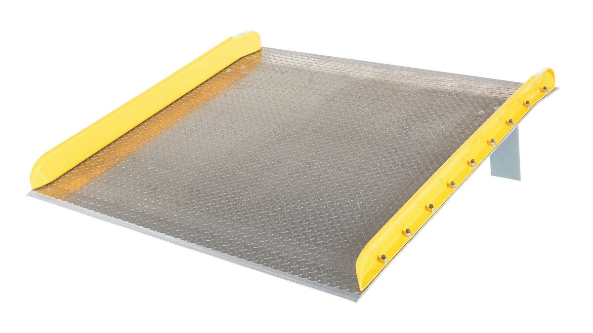 60" x 60" Aluminum Dockboard w/ Steel Curbs & 15,000-lbs Capacity