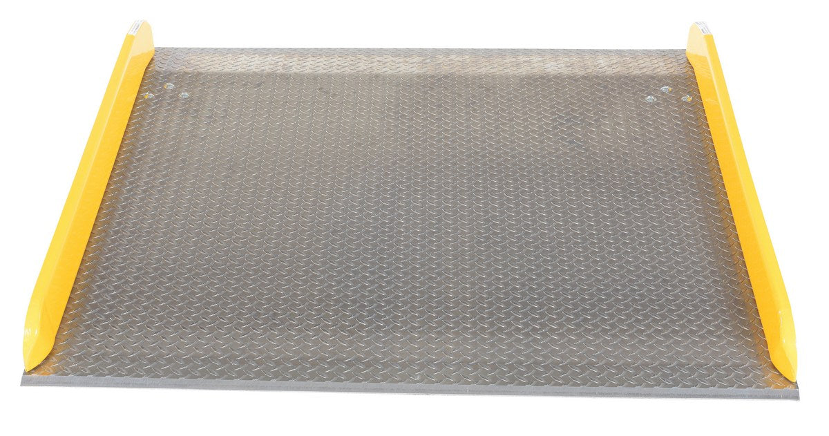 60" x 60" Aluminum Dockboard w/ Steel Curbs & 15,000-lbs Capacity