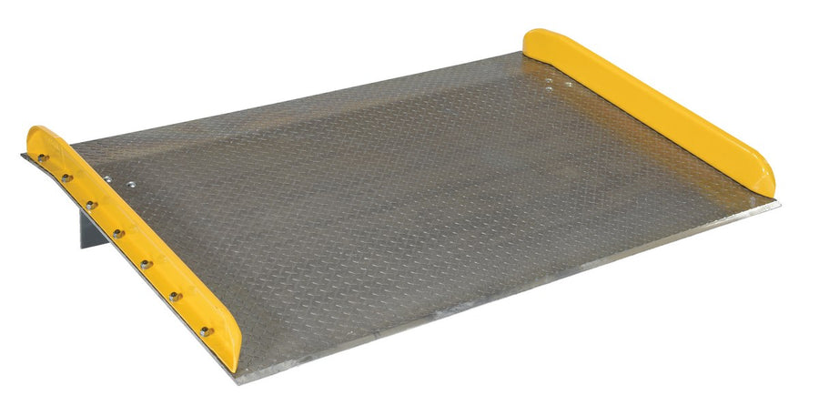 72" x 72" Aluminum Dockboard w/ Steel Curbs & 20,000-lbs Capacity