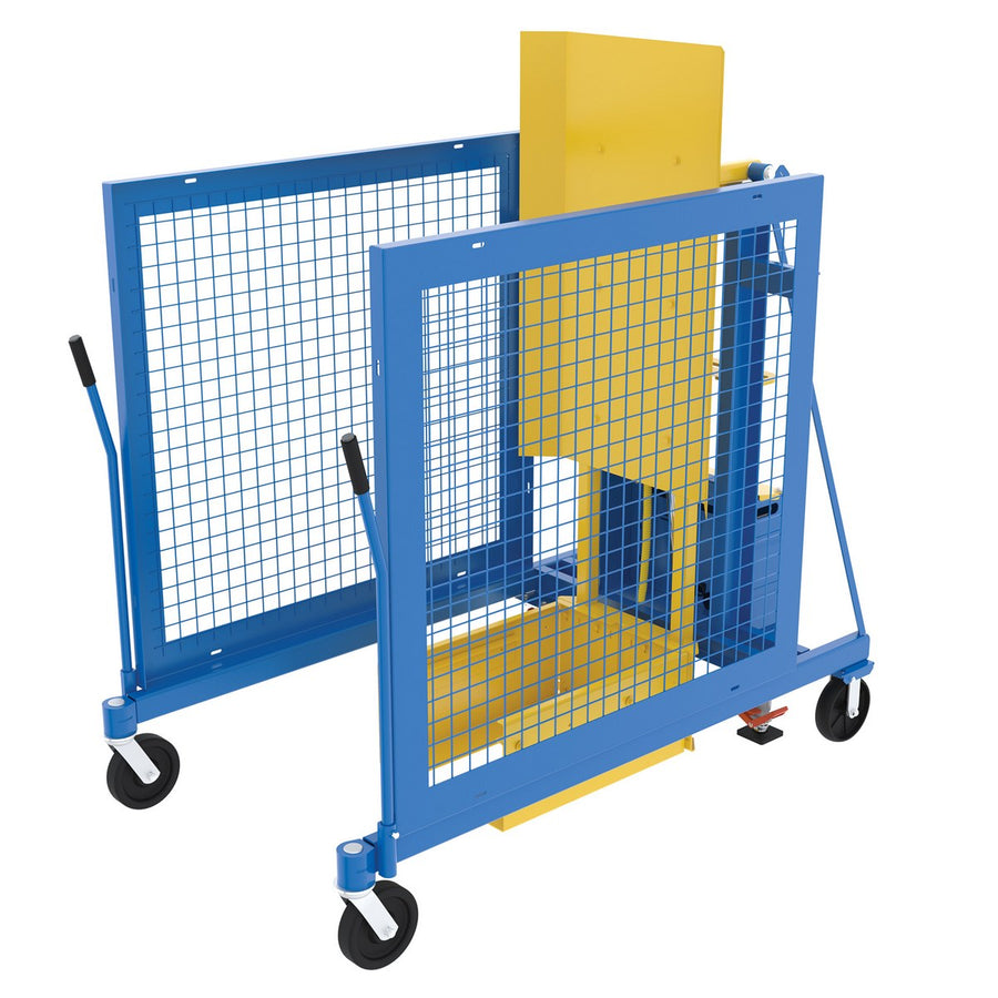 AC POWER TRASH CAN DUMPER 400LB 86.5 IN - Model TCD-M-72-AC