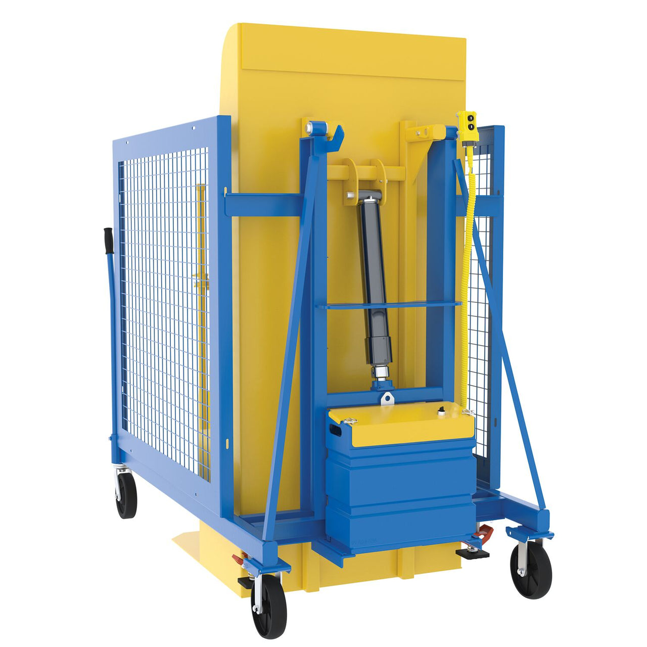 UNIVERSAL AC TRASH CAN DUMPER 400LB 74IN - Model TCD-U-60-AC