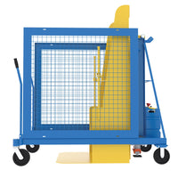 Thumbnail for UNIVERSAL DC TRASH CAN DUMPER 400LB 74IN - Model TCD-U-60-DC