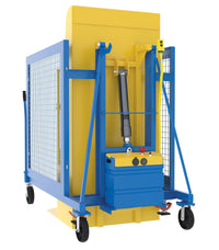 Thumbnail for UNIVERSAL DC TRASH CAN DUMPER 400LB 74IN - Model TCD-U-60-DC
