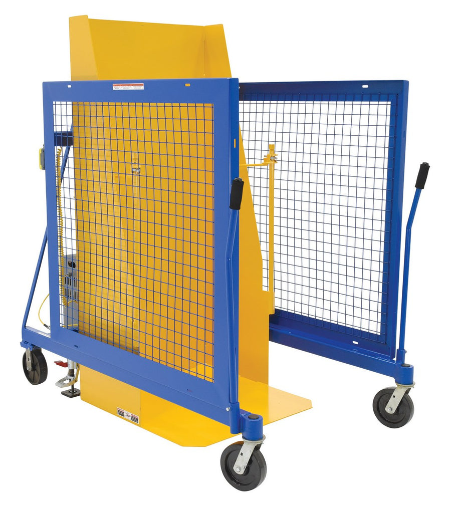 UNIVERSAL DC CAN DUMPER 400LB 74X45 IN - Model TCD-U-72-DC