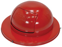 Thumbnail for Steel Waste Disposal Top Dual Door for 55 Gallon Drums Red