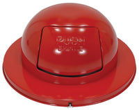 Thumbnail for Steel Waste Disposal Top Dual Door for 55 Gallon Drums Red