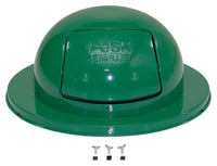 Thumbnail for Steel Waste Disposal Top for 55 Gallon Drums Green