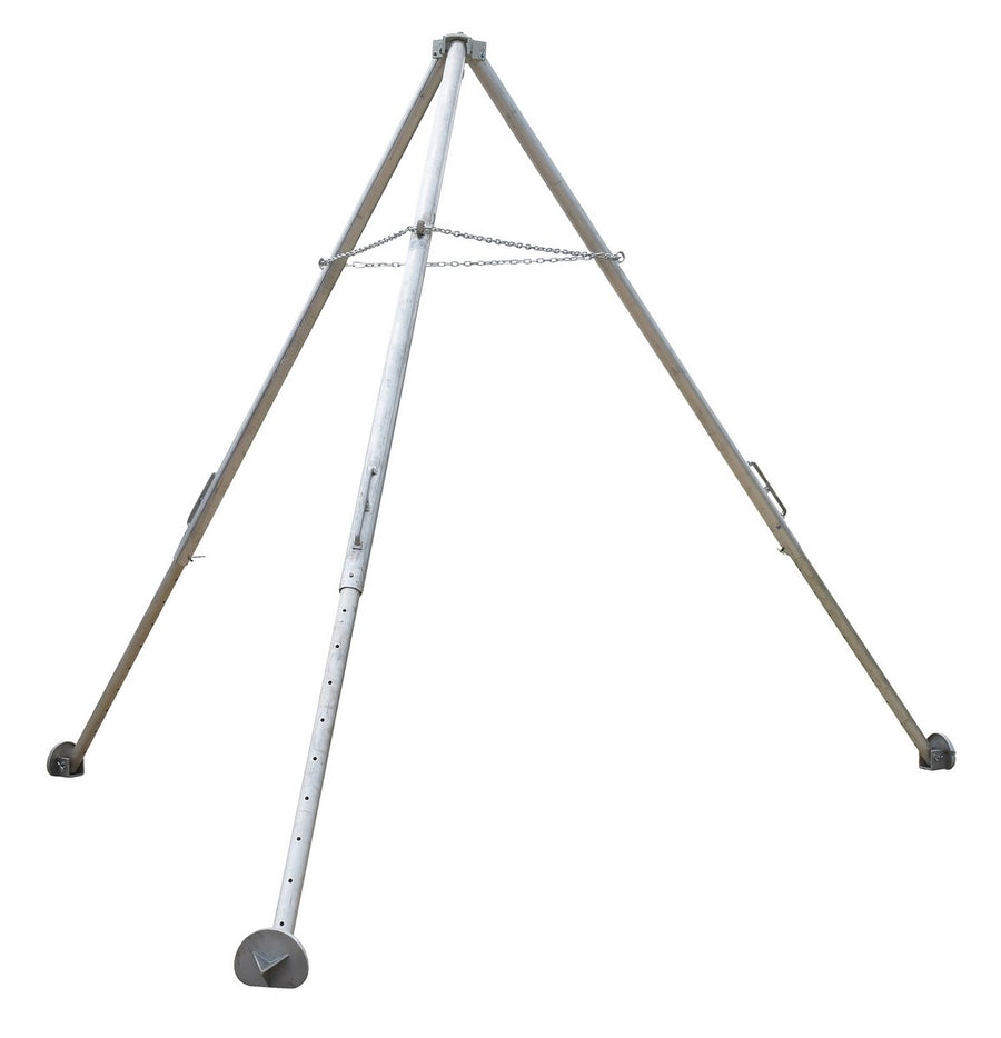 Adjustable Height Tripod Hoist Stand w/ 1,000-lbs Capacity