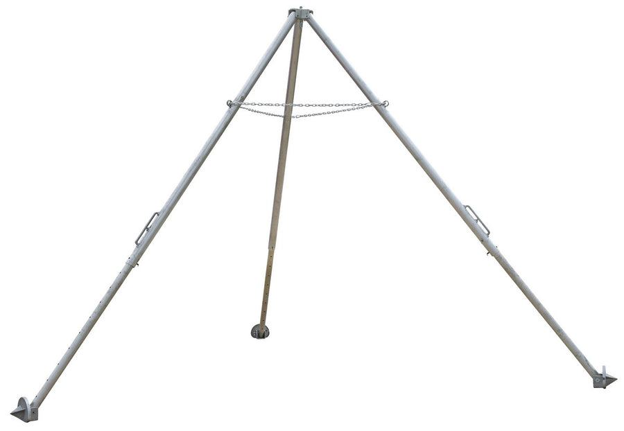 Adjustable Height Tripod Hoist Stand w/ 1,000-lbs Capacity