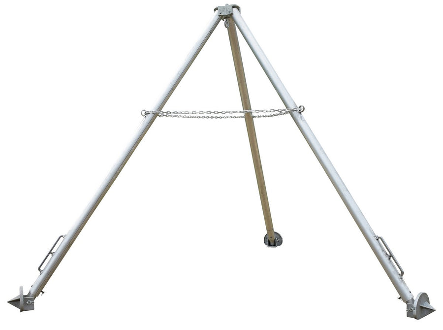 Adjustable Height Tripod Hoist Stand w/ 1,000-lbs Capacity