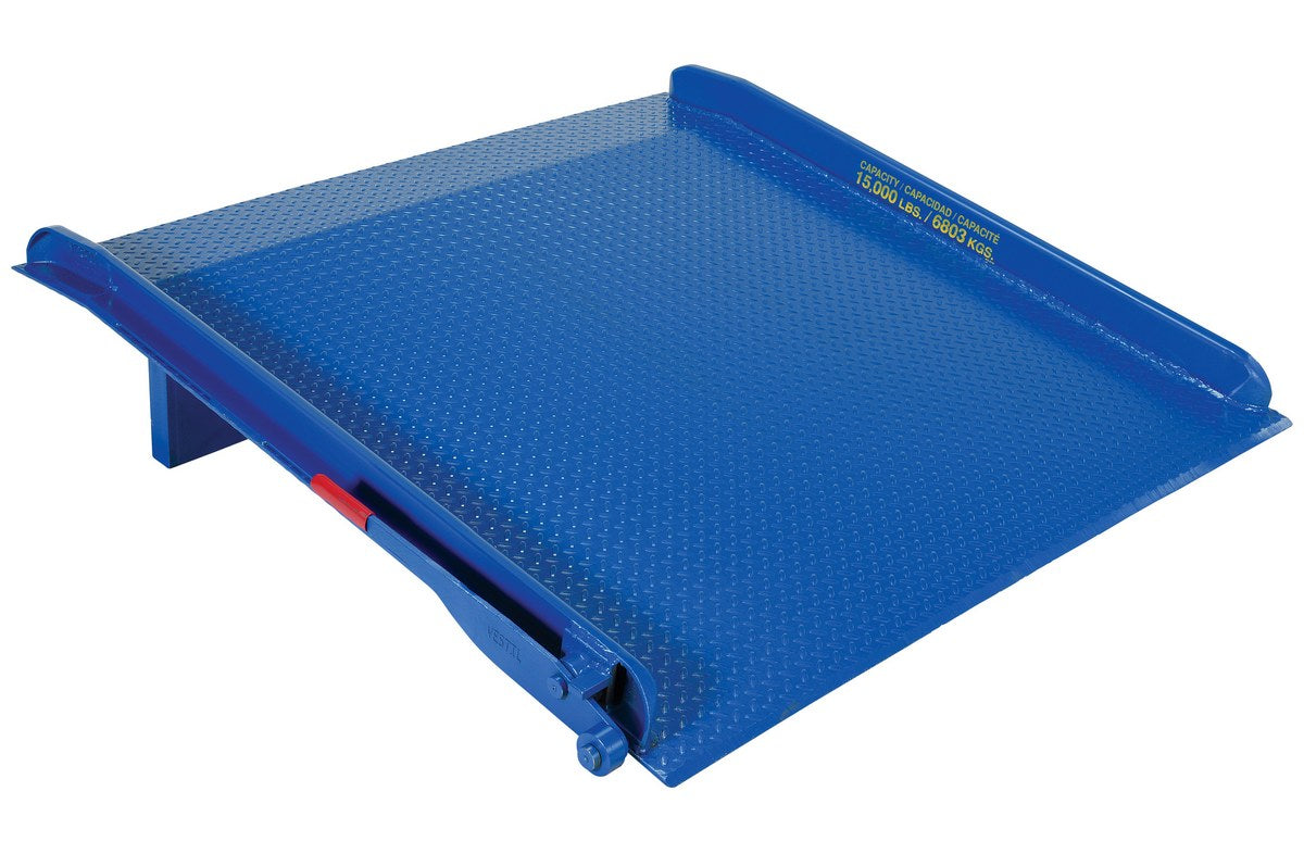 72" x 72" Steel Dockboard With Welded Steel Curbs w/ 15,000-lbs Capacity