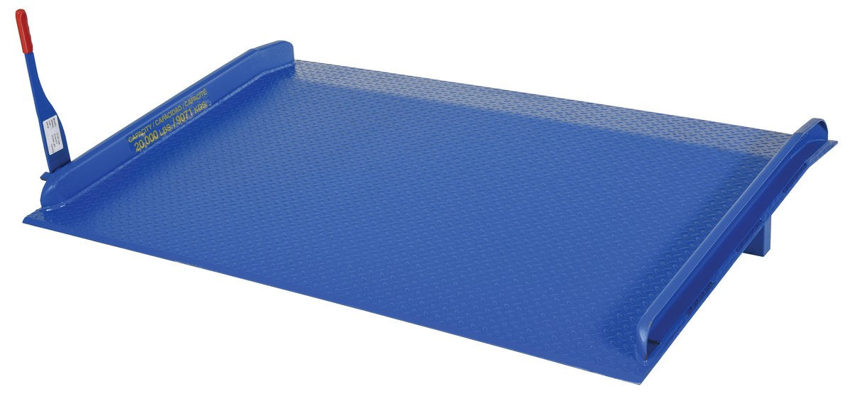 72" x 48" Steel Dockboard With Welded Steel Curbs w/ 20,000-lbs Capacity