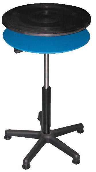 18"D Heavy Duty Manual Turn Table w/ 24" to 34" Height Range