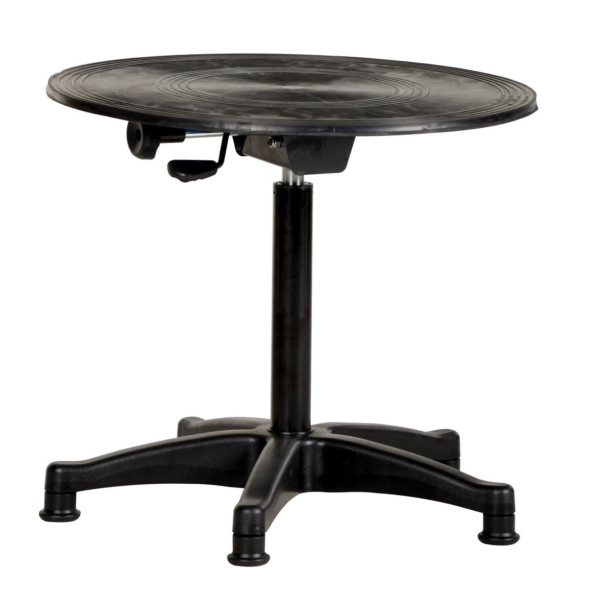 TURNTABLE 24 IN DIA 20 TO 30 IN H 2 TIER - Model TT-N-24-CPED
