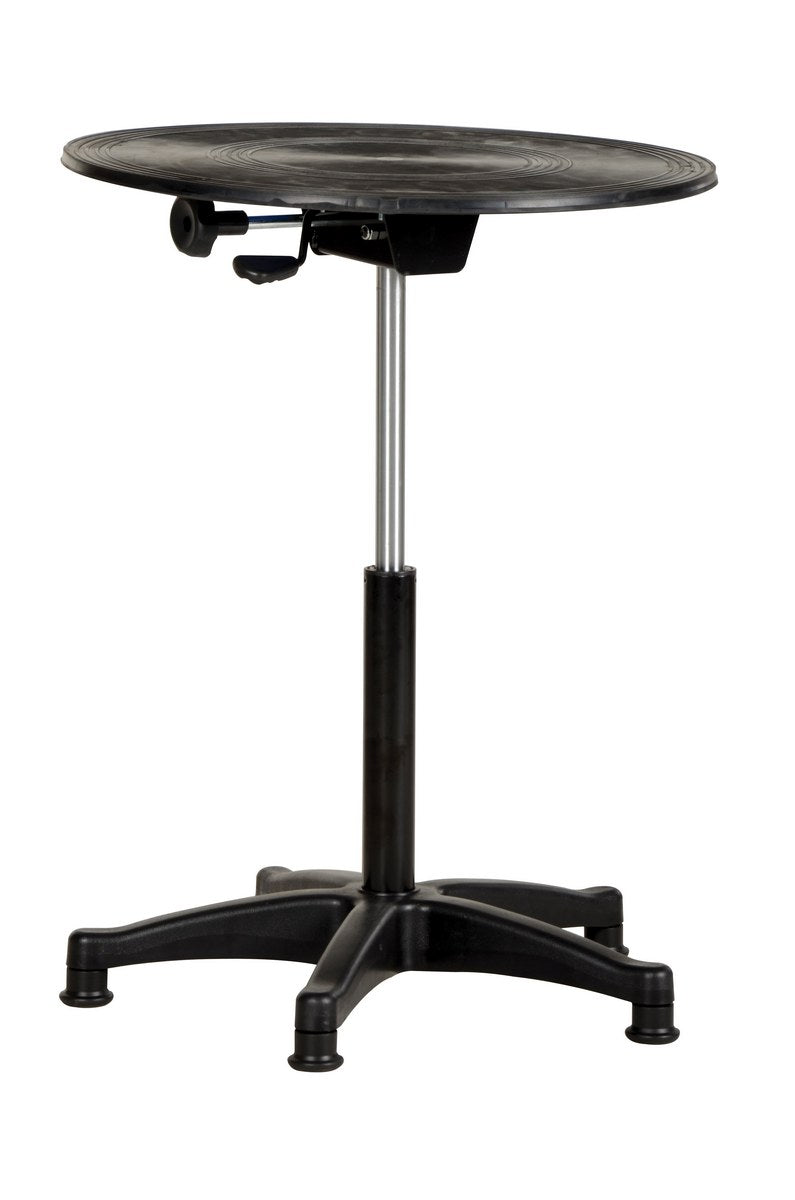 TURNTABLE 24 IN DIA 20 TO 30 IN H 2 TIER - Model TT-N-24-CPED