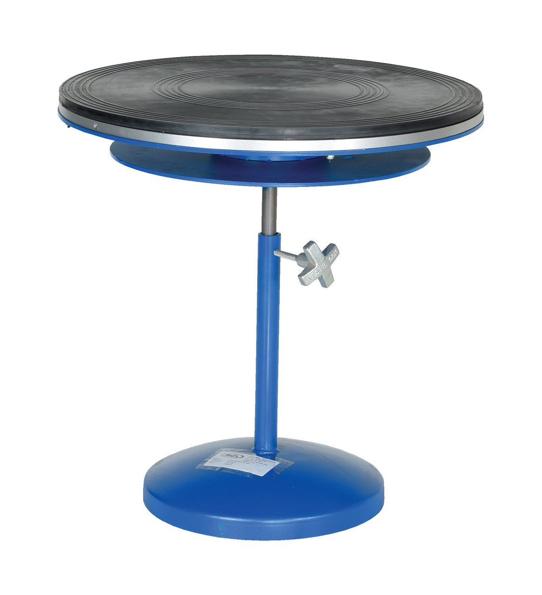 TURNTABLE 24 IN DIA 25 TO 36 IN H 2 TIER - Model TT-N-24-DPED