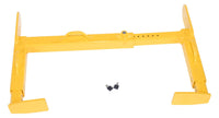 Thumbnail for Steel Trailer Wheel Lock, 24 X 35 Usable, For Use On Dual Tires, Yellow