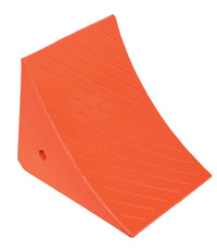 Thumbnail for JUMBO URETHANE WHEEL CHOCK W/STEEL STUDS