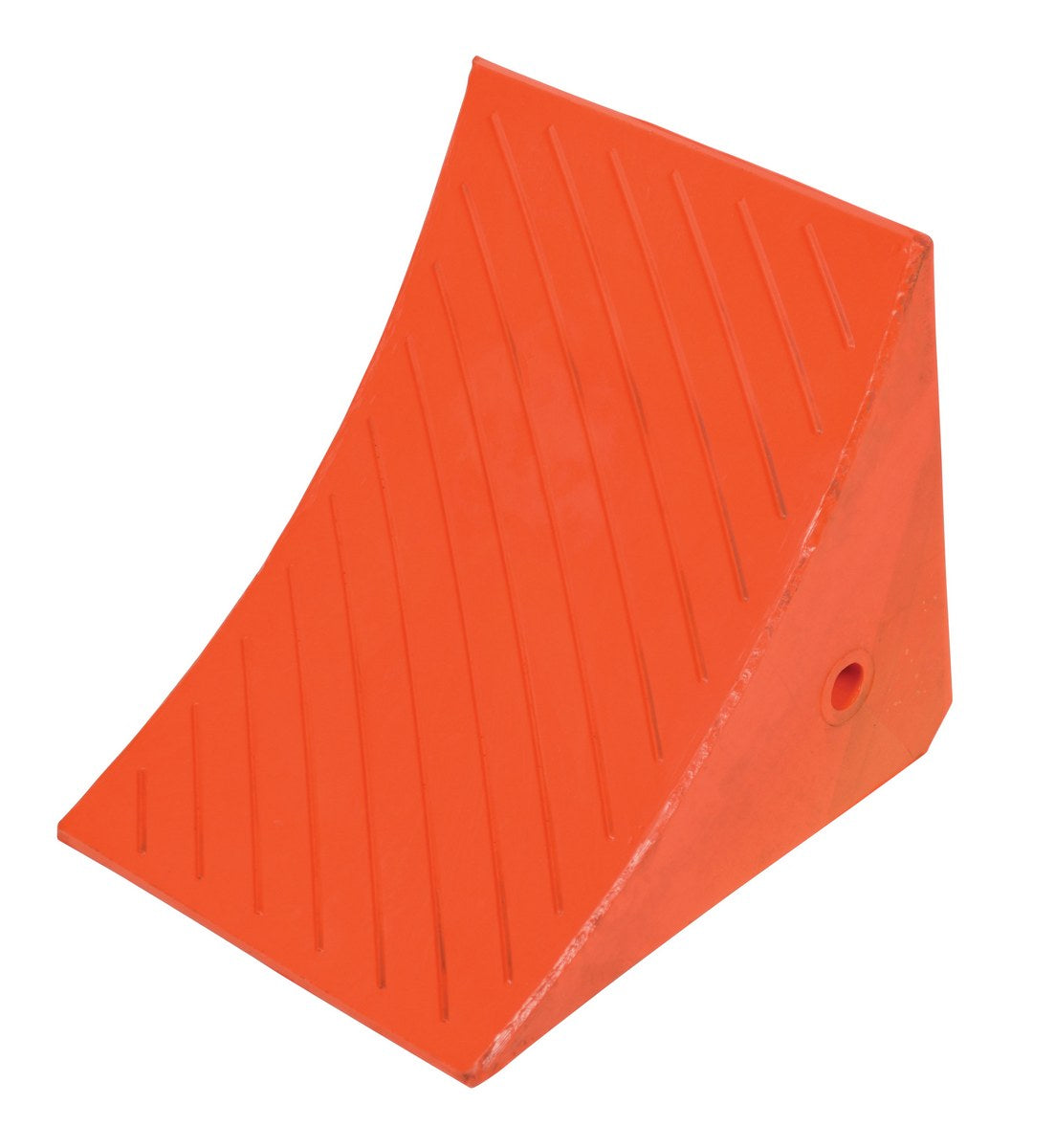 JUMBO URETHANE WHEEL CHOCK W/STEEL STUDS