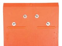 Thumbnail for JUMBO URETHANE WHEEL CHOCK W/STEEL STUDS
