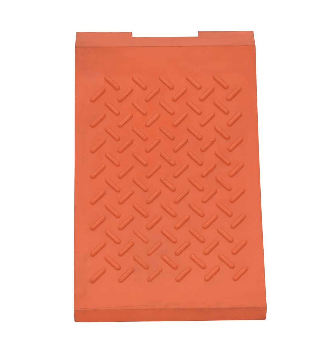 Urethane Super Wheel Chock 24 In. x 14 In. x 14 In. 80 Lb. Capacity Orange