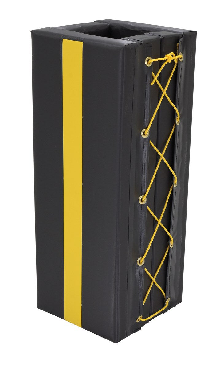 COLUMN PROTECTIVE PAD SQUARE 3FT 8 IN BK