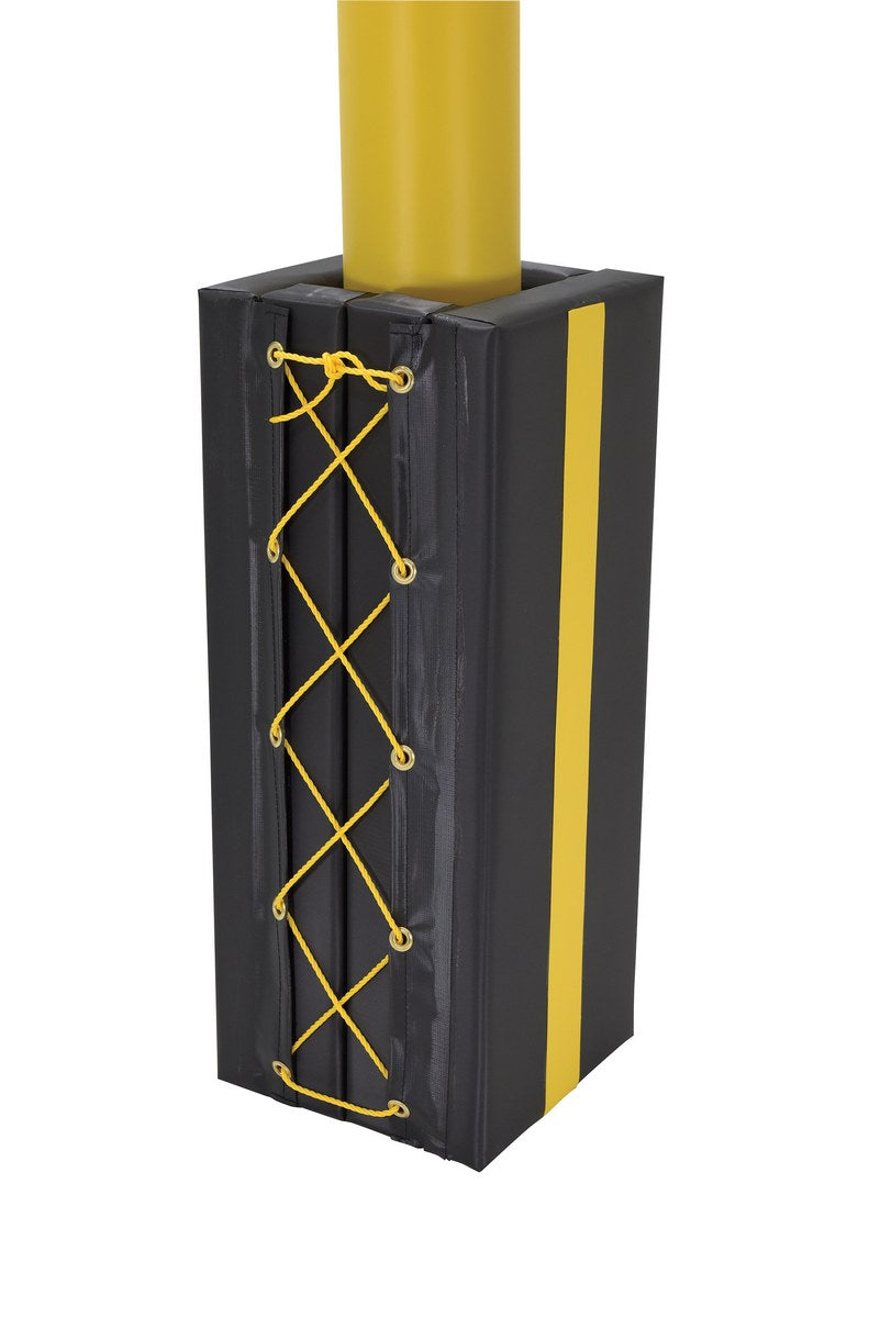 COLUMN PROTECTIVE PAD SQUARE 3FT 8 IN BK