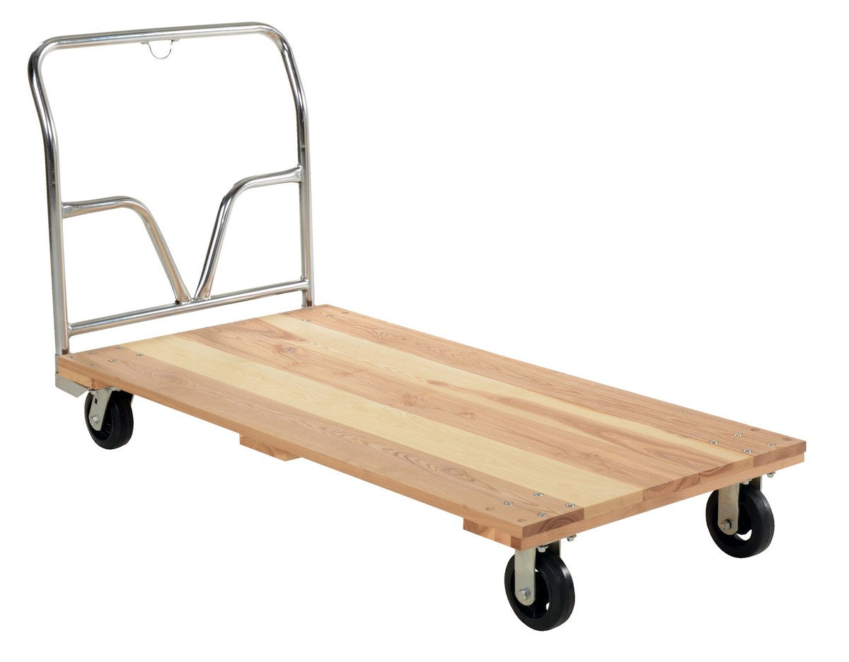 Vestil 30" x 60" Hardwood Platform Truck