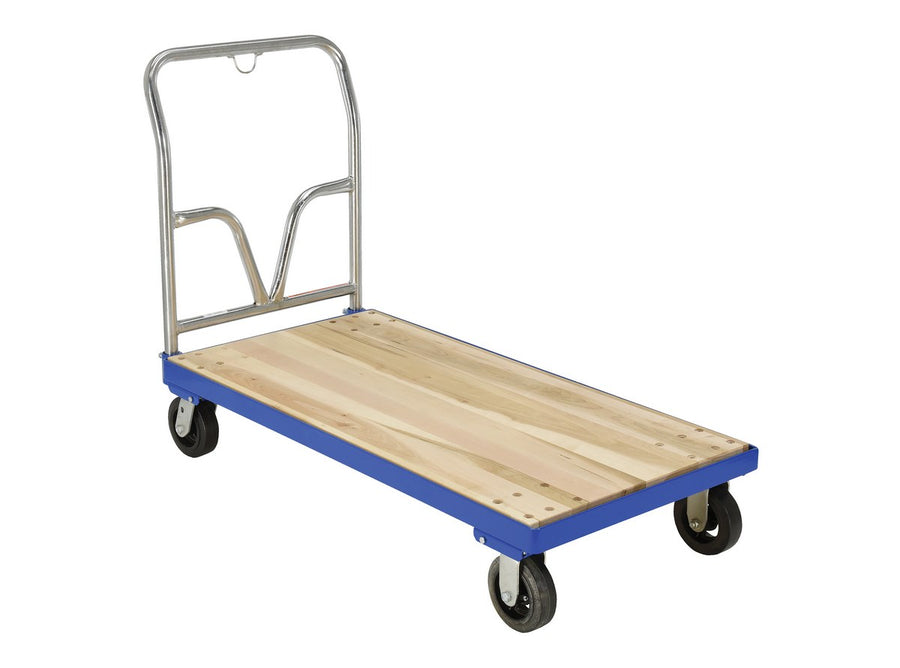Vestil 24" x 48" Hardwood Platform Truck w/ Steel Frame