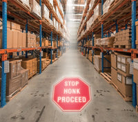 Thumbnail for LED Sign Projector: Stop - Honk - Proceed