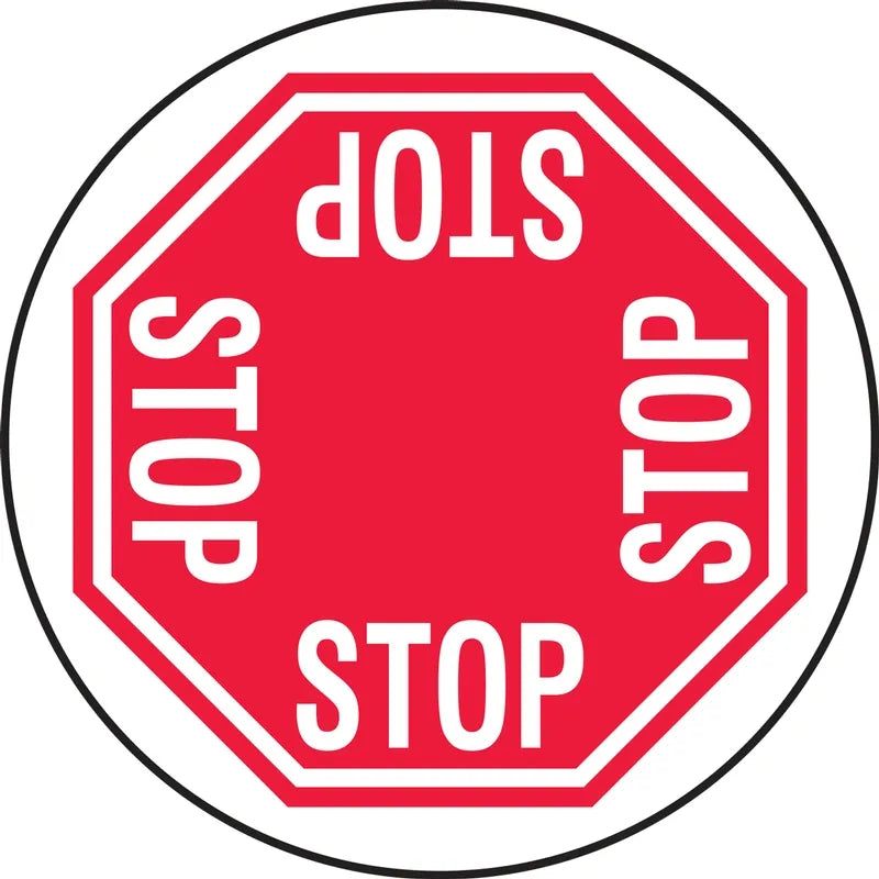 LED Sign Projector: Stop (4 way)