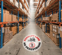 Thumbnail for LED Sign Projector: Forklift Lane - No Pedestrians