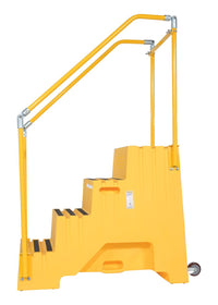 Thumbnail for POLYETHYLENE STEP STOOL YELLOW 4 STEP