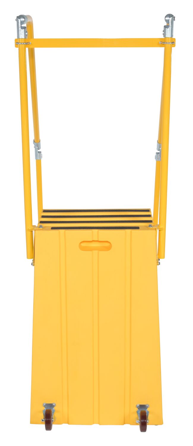 POLYETHYLENE STEP STOOL YELLOW 4 STEP