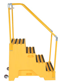 Thumbnail for POLYETHYLENE STEP STOOL YELLOW 4 STEP